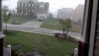 Rolesville NC storm 4162011 [upl. by Oliy268]