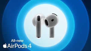 Introducing the allnew AirPods 4  Apple [upl. by Cory]