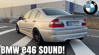 BMW E46 330D STAGE 1 EXHAUST SOUND [upl. by Crosby]