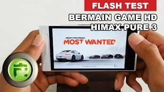 Test Bermain Game HD di Himax Pure 3  Flash Gadget Store [upl. by Odrareg732]