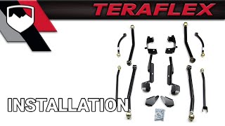 TeraFlex Install JK Long Arm Kit Part 1 of 7 [upl. by Allisan548]