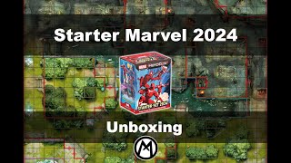 📦 HeroClix Unboxing Starter Marvel 2024 [upl. by Plath]