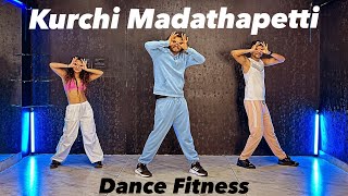 Kurchi Madathapetti  Dance Fitness maheshbabu  Akshay Jain Choreo ajdancefit kurchimadathapetti [upl. by Onirotciv]