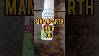 ShortMamaEarth hair oil ph test✅😱❌ytshortsindia makeup hair oil [upl. by Atinele]