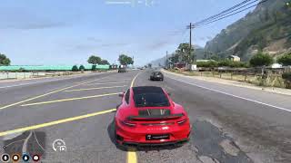 Handling for Porsche 911 Stinger GTR TopCar 2017 [upl. by Sirtemed]