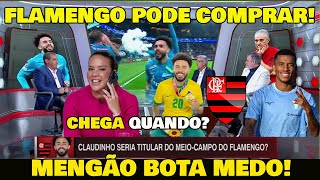 IMPRENSA FICOU DE quotBOCA ABERTAquot COM OS REFORÇOS DO FLAMENGO OLHA O DESESPERO DOS ANTIS [upl. by Naitsabes]