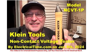 Klein Tools Non Contact Voltage Tester NCVT1P Demonstration [upl. by Josselyn486]