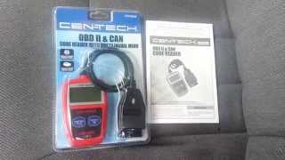 CenTech OBD II Code Reader reviewshowcase [upl. by Eidnew]