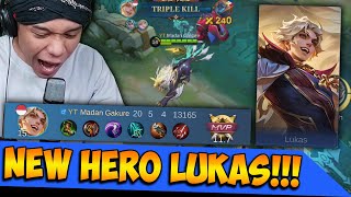 Terlalu Gilaa  New Hero Lukas Mobile Legends [upl. by Denny266]