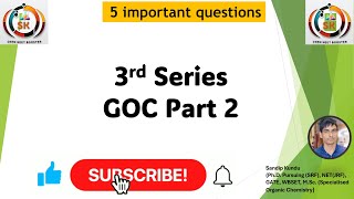 3rd series GOC part2 neet chemistry chemistry neetchemistry [upl. by Laurene196]