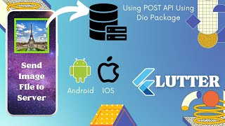 Send Image File to server using post api with Dio in Flutter [upl. by Gino]