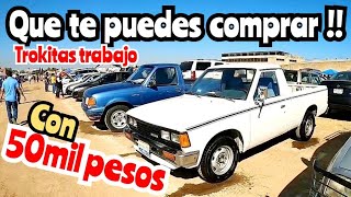 camionetas para trabajo en venta desde 50mil pesos nissan zona autos [upl. by Redyr]