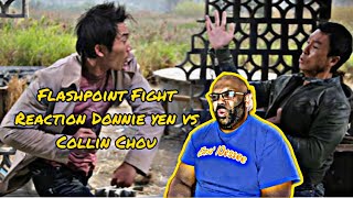 Flashpoint Fight Scene Reaction Donnie yen vs Collin Chou [upl. by Hailahk]