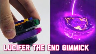 LEGO LUCIFER THE END GIMMICK  Beyblade Burst Sparking  Ytastic [upl. by Eliott]