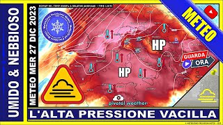 METEO · La Forte Alta Pressione Inizia ad Indebolirsi  Previsioni Dettagliate e Tendenza [upl. by Ashley]