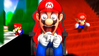 Mario Speedruns Super Mario 64 [upl. by Yelyr923]