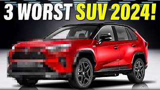 The BEST And WORST SUV Releases In 2024 [upl. by Eirok]