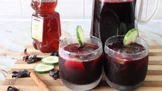 How to make ZOBO DRINK the proper way Roselle Sorrel Drink [upl. by Mavilia]