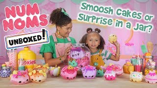 UNBOXED  Num Noms  Season 3 Episode 6 Smooshcakes or Surprise in a Jar [upl. by Flosi]