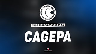 CONCURSO CAGEPA  PLANEJAMENTO DE ESTUDOS [upl. by Ayikin]