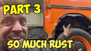 REBUILDING A VERY RUSTY FORD TRANSIT VAN Ep 3 [upl. by Caplan]