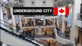 Exploring Montreals Underground City  RESO Montreal  Quebec Canada 🇨🇦 [upl. by Razaile]