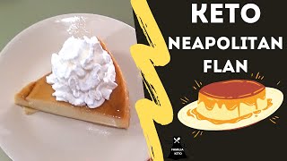 KETO FLAN NAPOLITANOlow carbdieta cetogenica [upl. by Etka212]