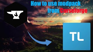 How To Install Mods From Curseforge to TLauncherQuick Guide [upl. by Annij]