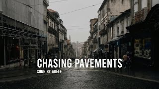 Adele  Chasing pavements  Lyrics Video  Anthemix Music [upl. by Bradley]