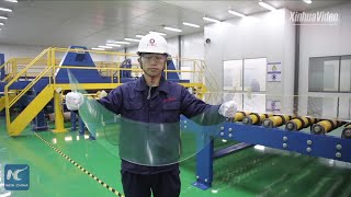 China sets record for superthin glass [upl. by Estas]