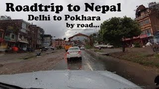 DELHI TO NEPAL  INDIA TO NEPAL BY ROAD ROAD TRIP  BLOCKBUSTER BANDA  THAR YATRI travel thar [upl. by Hubble]