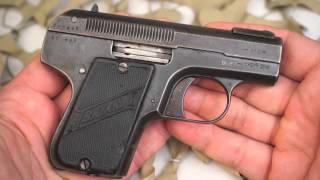 Bayard Peiper 32ACP Model 1908 Vest Pocket Pistol Overview  Texas Gun Blog [upl. by Breeze]