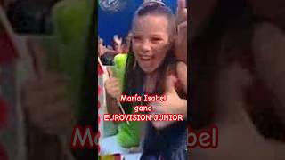 SIRVIENDO ICONO 💜💛 mariaisabel en Eurovisión Junior 2004 [upl. by Lai]