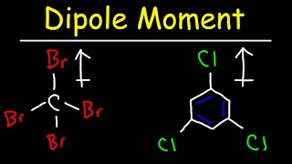 Dipole Moment Vectors amp Electronegativity  Organic Chemistry [upl. by Firahs626]