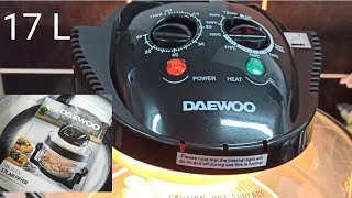 Unboxing New Daewoo Halogen Airfryer  Cooking Wedges [upl. by Enrichetta664]