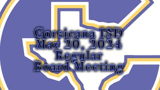 CISD May 20 2023 Regular Board Meeting [upl. by Ellirehs]