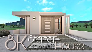 BLOXBURG 8K STARTER HOUSE  NOGAMEPASS [upl. by Billie]