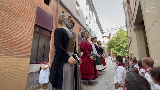 Gigantes de Asier Marco Erraldoiak  Fiestas 2024 [upl. by Shannan70]