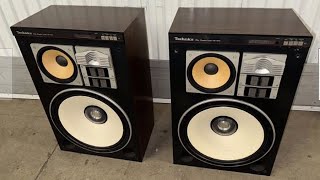 The Technics SBG91016quot woofer became a cult speaker overnight and more expensive by the day [upl. by Nekial260]