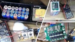 How To Make UPS Battery  Homemade Liion Battery Pack Using 18650 [upl. by Sanalda]