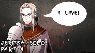 Fire Emblem Three Houses  Jeritza Solo Part 1 Maddening  Crimson Flower  New Game [upl. by Kerek]