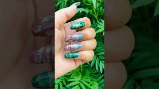 💅❤️🐚🥀Easy nails art designs at home seashells Nails arts Ombrenails nails prismachhetri shorts [upl. by Anaeed224]