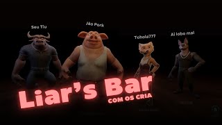 ROLETA RUSSA COM OS CRIA  Liars Bar [upl. by Urial]