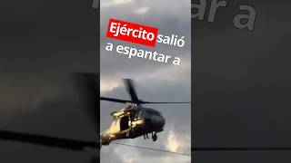 SOLDADOS ESPANTARON A Sicarios Con Equipo Aéreo [upl. by Cavit545]