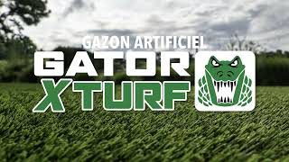 Installation du gazon artificiel Gator Xturf [upl. by Ahsyla]