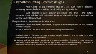 Hypothesis Testing Research Design [upl. by Naut]