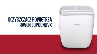 Oczyszczacz powietrza z lampą UVC i jonizacją Raven EOP004UVX [upl. by Garvy]