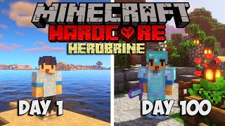 I survived 100 days in Hardcore with Herobrine  Ep4  മലയാളം [upl. by Demodena]