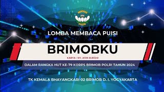 Lomba Membaca Puisi TK Kemala Bhayangkari 02 Brimob DI Yogyakarta [upl. by Airan]