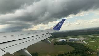 Belavia Embraer E175LR takeoff from Minsk National Airport [upl. by Clementine747]